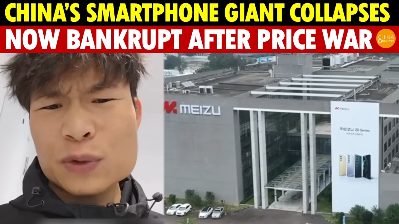 China’s Smartphone Giant Collapses! Meizu, Once Selling 20M Annually, Folds Overnight Amid Price War