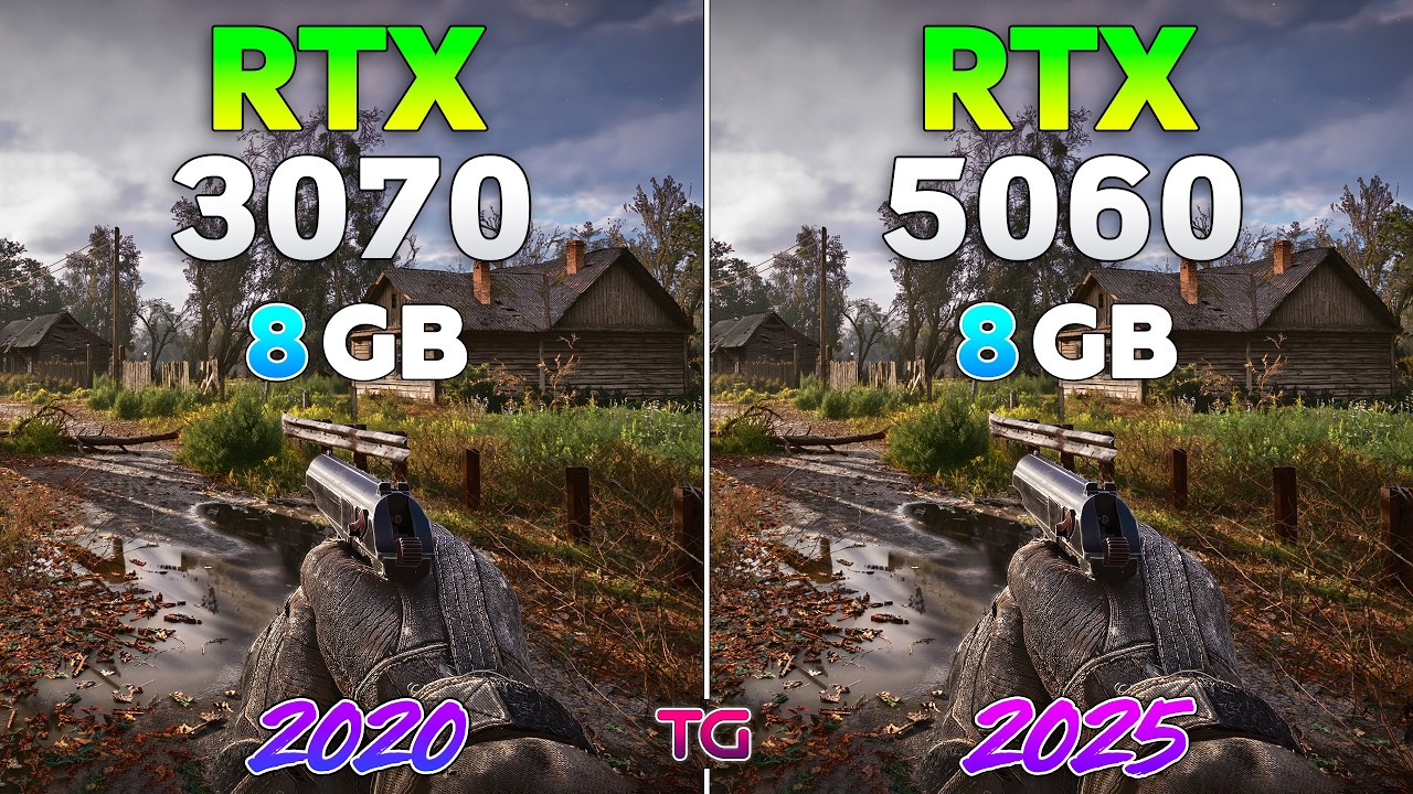 RTX 3070 vs RTX 5060 - Test in 10 Games | 2026