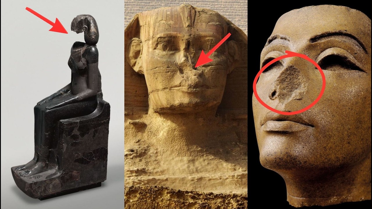 REVELAN por qué HAY TANTAS NARICES ROTAS en LAS ESTATUAS ANTIGUAS