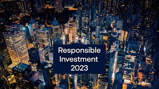Responsible investment 2023: What did we do, and why?