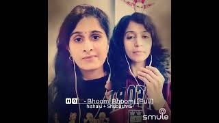 Bhoomi Bhoomi | A.R.Rahman | Smule cover