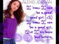 Alexis Jordan - "Good Girl" With Lyrics On Screen ...