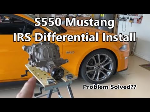 Whippled 2018 S550 Mustang _ IRS Differential Install