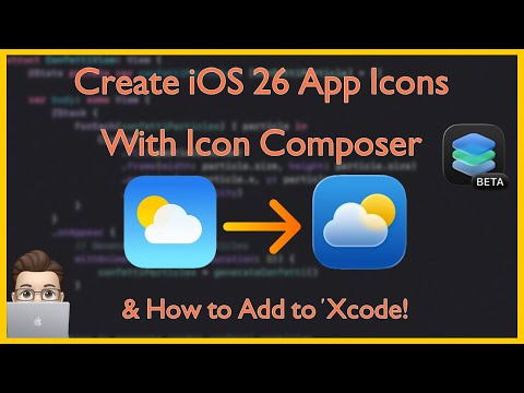 iOS 26 Liquid Glass App Icons: Design & Add to Xcode (NEW Apple Composer!)