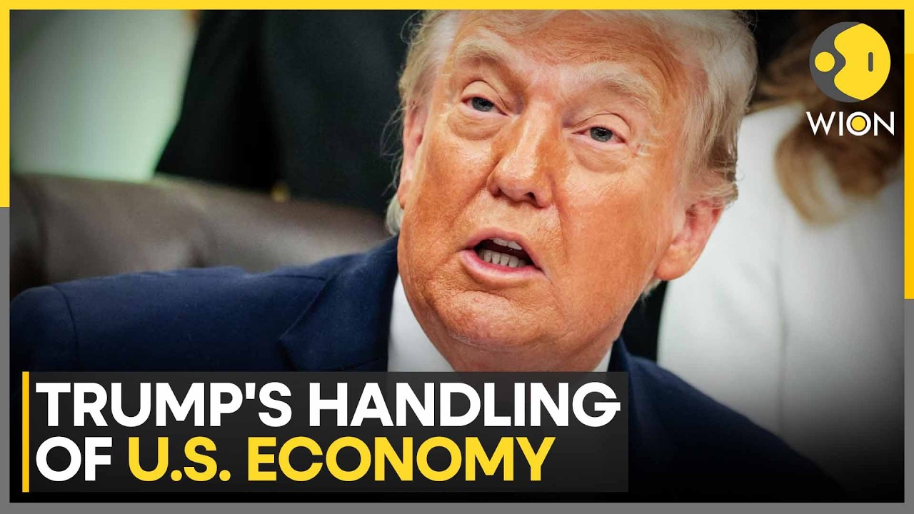 Trump's Economic Approval Rating Hits New Low | WION News