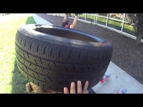 TIRE SIT UPS