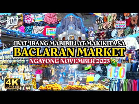 Iba’t ibang Mabibili at Makikita sa Baclaran November 2025