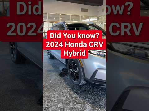 2024 Honda CRV Hybrid features that nobody knows about #honda #carsafety #hondaprojason #Hondacrv
