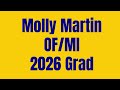 Molly Martin 2026 OF/MIF Triple Threat