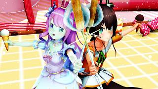 ちくわパフェだよ☆CKP　姫森ルーナ＆夏色まつり