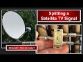 Splitting A Satellite TV Signal To Multiple Receivers Free Satellite TV