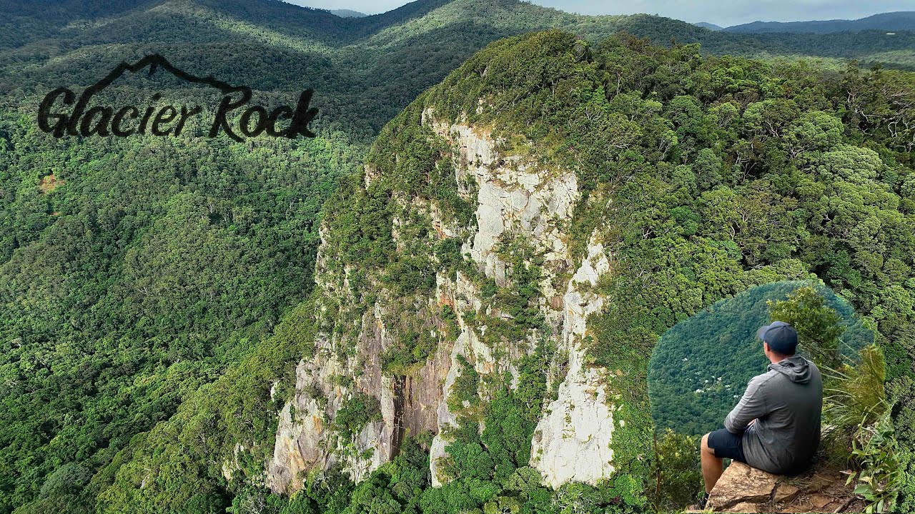 Experience panoramic views over rainforest valleys at Glacier Rock lookout.