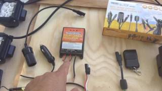 SAE two prong plug based off grid and micro-grid system for solar power