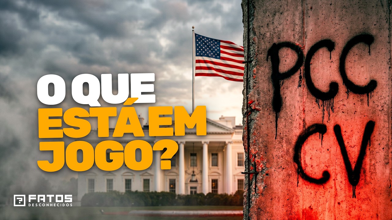 Por que o Brasil pode entrar em conflito com os EUA por conta do PCC e CV? - entenda o caso!