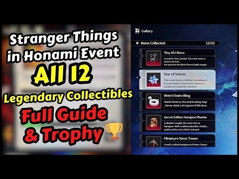 All 12 Legendary Collectibles Stranger Things in Honami Event Wuthering Waves 2.8