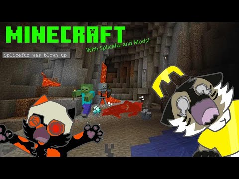 Insane Minecraft SpliceFur Reacts Live on Wcue!