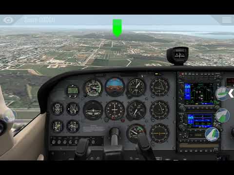 X-Plane | Cessna 172 Final Approach and Landing at Seattle-Tacoma International Airport