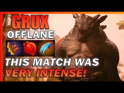 They say MMR is broken, but these INTENSE GAMES do happen! - Predecessor Grux Offlane Gameplay