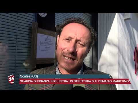 Scalea (CS): guardia di finanza sequestra una struttura sul demanio marittimo
