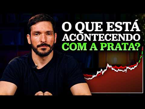 POR QUE A PRATA SUBIU MAIS 200% DESDE 2025? | Ela pode subir ainda mais? 