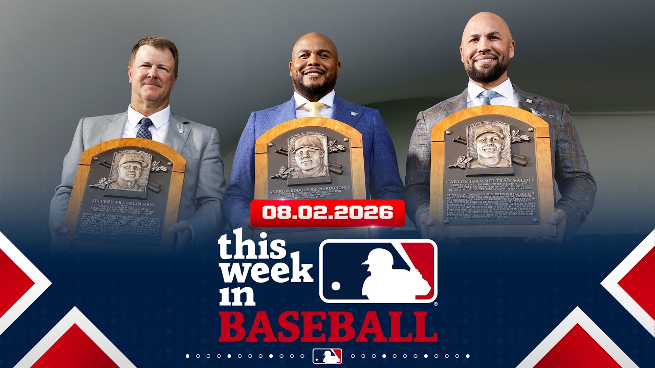 Jeff Kent, Andruw Jones and Carlos Beltrán are inducted to the Hall of Fame! | This Week in Baseball