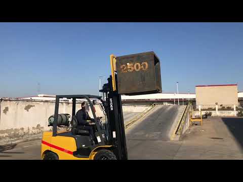 Hyder 2500kg Gasoline and LPG/propane dual fuel forklift with Chinese engine