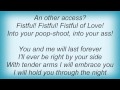 Tankard - Fistful Of Love Lyrics