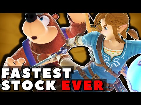 I TOOK A STOCK IN 5 SECONDS - Smash Ultimate with Link #5