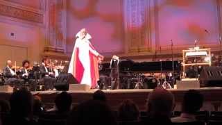 The Wiz&#39;s André De Shields sang &quot;So You Wanted to See the Wizard&quot; at Carnegie Hall on 6/23/14.