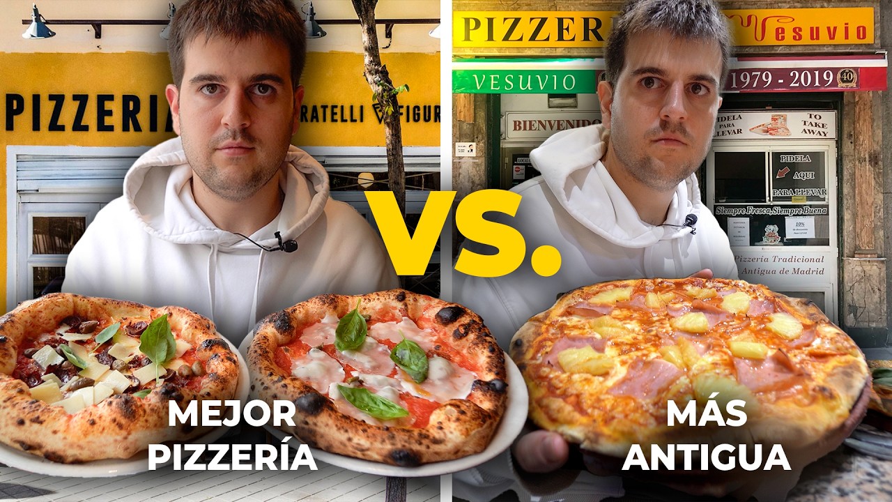 La MEJOR pizzería VS. la PIZZERÍA más ANTIGUA