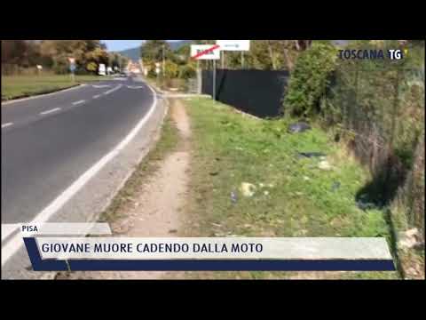 2021-10-17 PISA - GIOVANE MUORE CADENDO DALLA MOTO