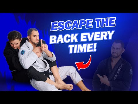 How to Escape the Back EVERY TIME | Jiu Jitsu Back Escape System