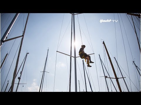 Climbing aids tested: climbing the mast with your own strength