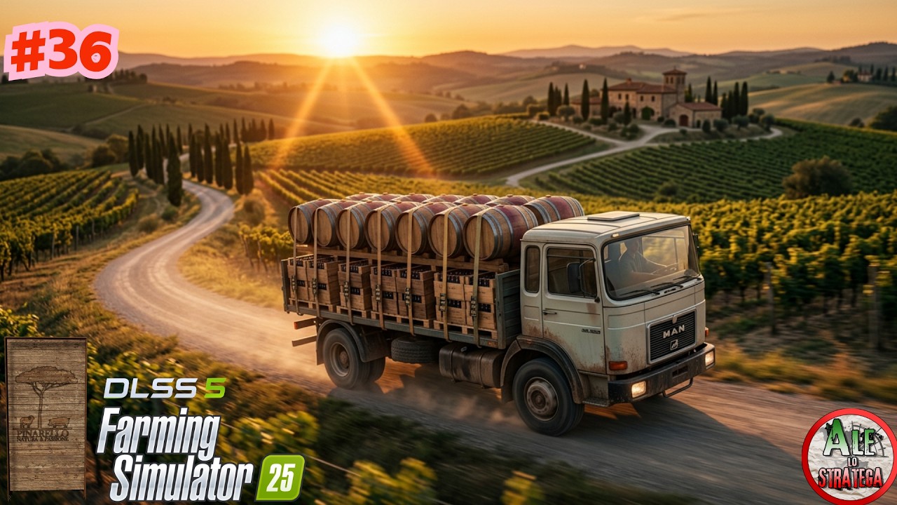 800K IN CASSA DI LAMBRUSCO E DEFOGLIAMO LA VIGNA || FARMING SIMULATOR 25 gameplay ITA || ETRURIA #36