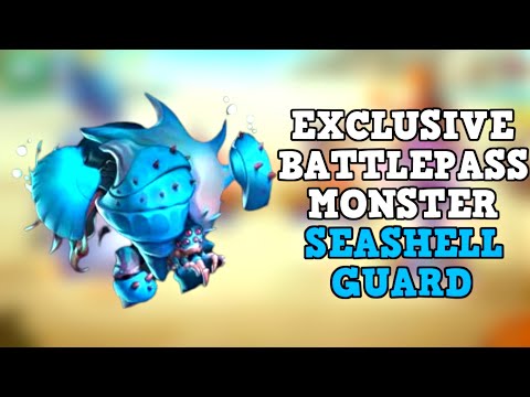 NEW EXCLUSIVE LEGENDS PASS MONSTER SEASHELL GUARD