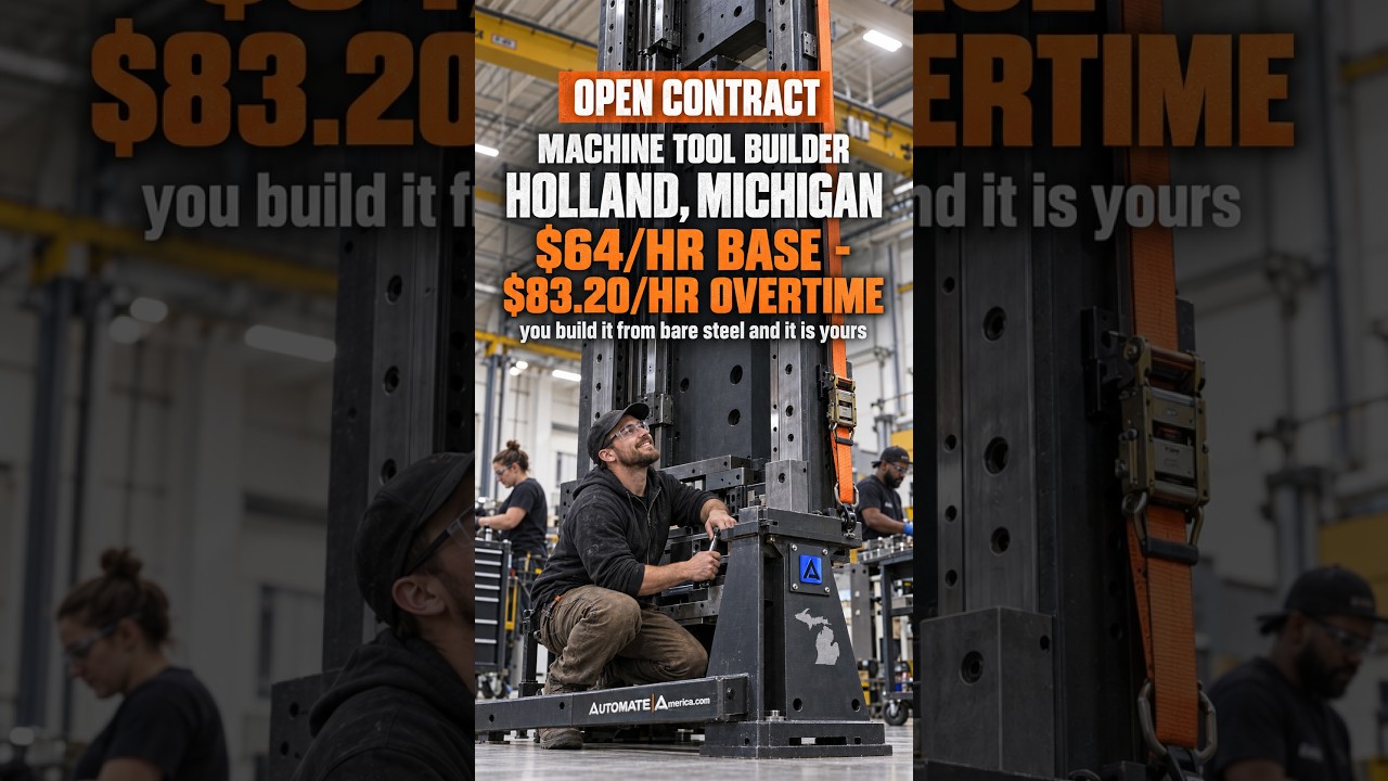 Watch the video for this contract: Machine Tool Builder - Holland, MI