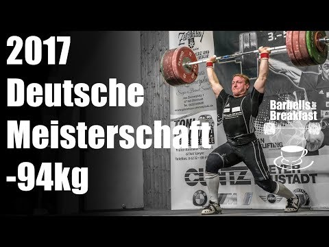 2017 Deutsche Meisterschaft Gewichtheben bis 94kg