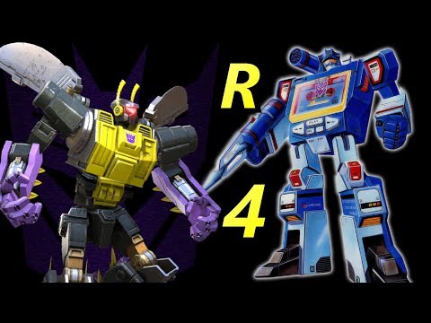 5 Star Soundwave and Kickback - RANK 4 - Transformers: Forged to Fight