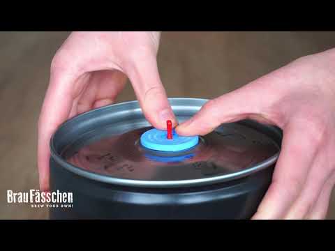 How can someone make fresh beer in only one week? Like this... with our Braufässchen Beer Making Kit