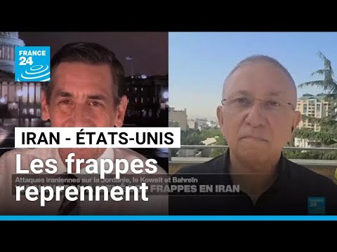 Téhéran réplique après des frappes américaines sur l'Iran répondant à un hélicoptère abattu