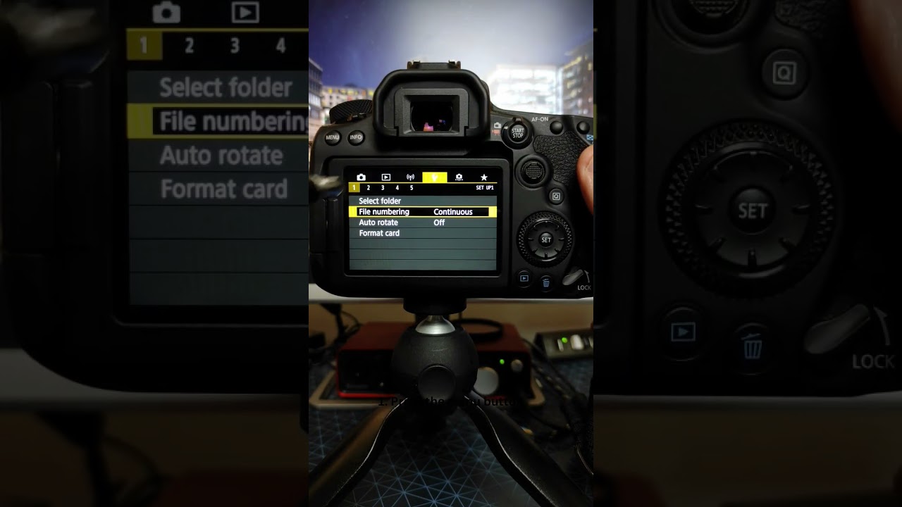 How to Turn on, GRID view on Canon DSLR💪