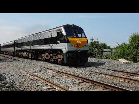 NIR/CIE Enterprise Class 201 (GM 231+ DVT 9003) @ Tullydagan Road, Lurgan 5/6/2018