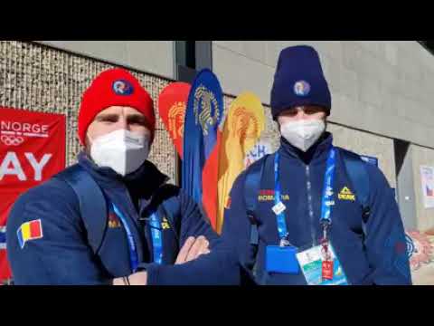 TEAM ROMANIA Beijing 2022, la Zidul Armistițiului Olimpic