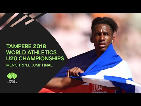 Men's Triple Jump Final - World Athletics U20 Championships Tampere 2018
