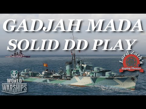 Smart DD Play Gadjah Mada Tier 7 Pan Asian DD Ring Ranked Bronze North Spawn World of Warships
