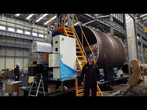 Large RMT Pipe Spool Master Applications | Pipe Facing, Threading, Beveling, Chamfering