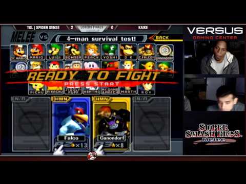 VS Weekly 07/03/16 - Losers Finals - TGL|SPider Sense (Ganondorf) vs Kaike (Falco) - Melee