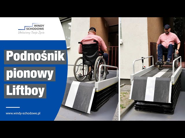 Podnośnik Pionowy LIFTBOY dla osób niepełnosprawnych