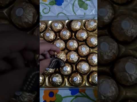 Ferrero Rocher 😍 |  #unboxing #yummy #ferrerorocher #aanchalmogta #beta #short