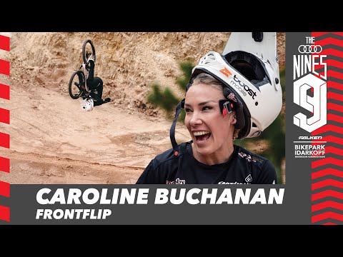 Caroline Buchanan First-Ever Woman's Front Flip on MTB - Audi Nines MTB’21